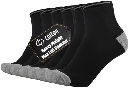 Cotton Low Cut Quarter Socks • Black 1