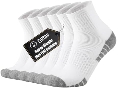 Cotton Low Cut Quarter Socks • White 3