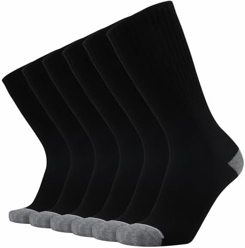 Cushion Crew Socks • Black 1