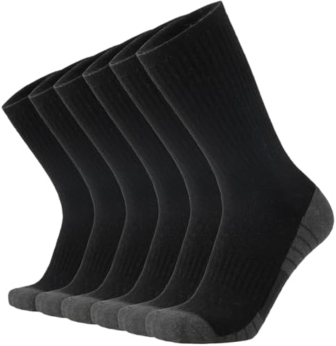 Cushion Crew Socks • Black 3