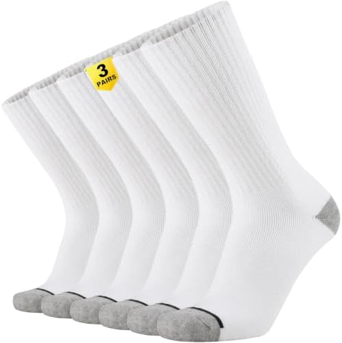 Cushion Crew Socks • White 1