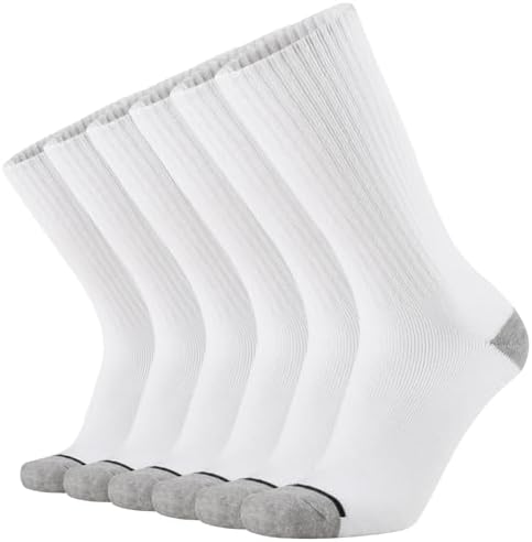 Cushion Crew Socks • White 1
