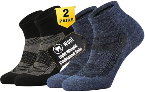 Merino Wool Low Cut Quarter Socks • Mixed 1